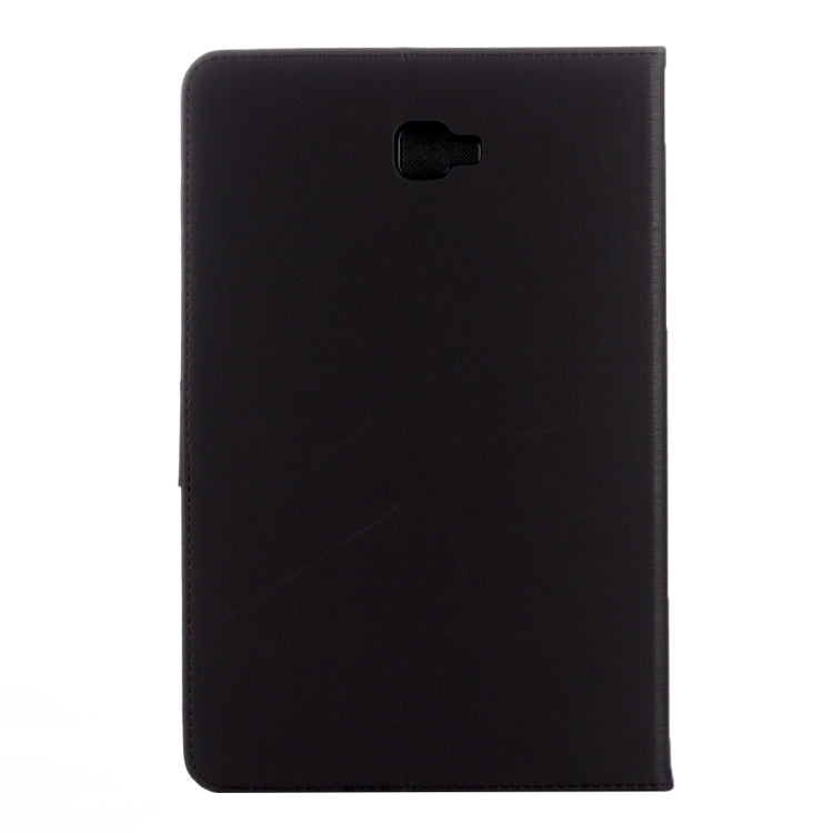 For Galaxy Tab A 10.1 (2016) / P580 Simple Style Horizontal Flip Leather Case with Holder & Card Slots & Wallet