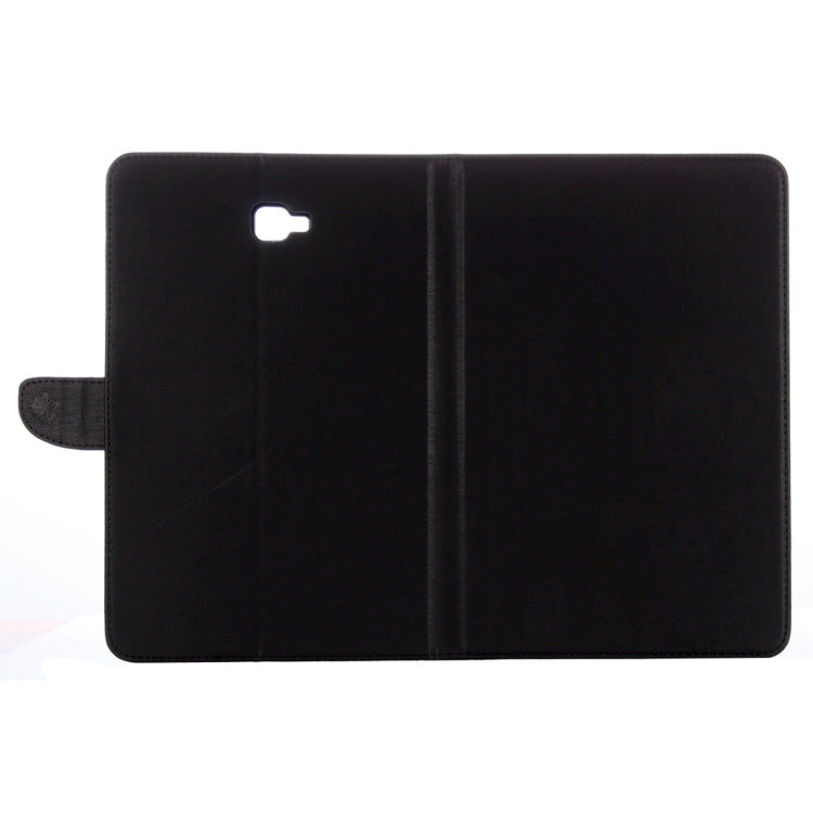 For Galaxy Tab A 10.1 (2016) / P580 Simple Style Horizontal Flip Leather Case with Holder & Card Slots & Wallet