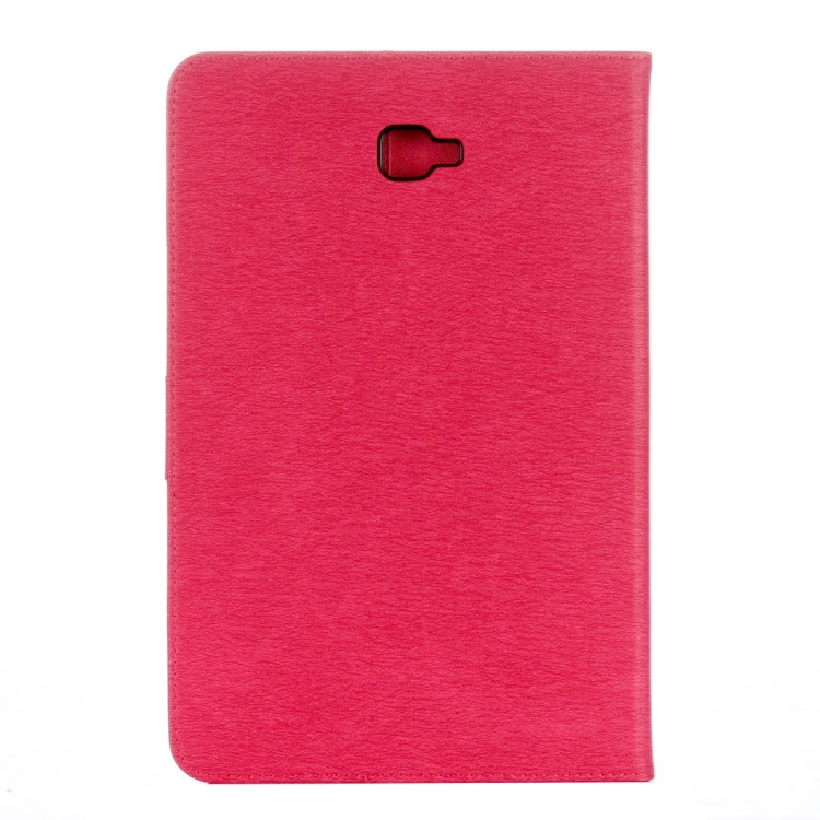 For Galaxy Tab A 10.1 (2016) / P580 Simple Style Horizontal Flip Leather Case with Holder & Card Slots & Wallet