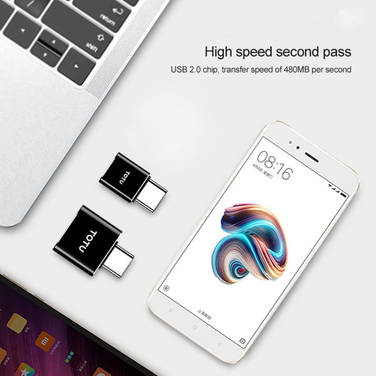 TOTUDESIGN Exquisite Series 5V 2.4A Micro to USB-C / Type-C Adaptor