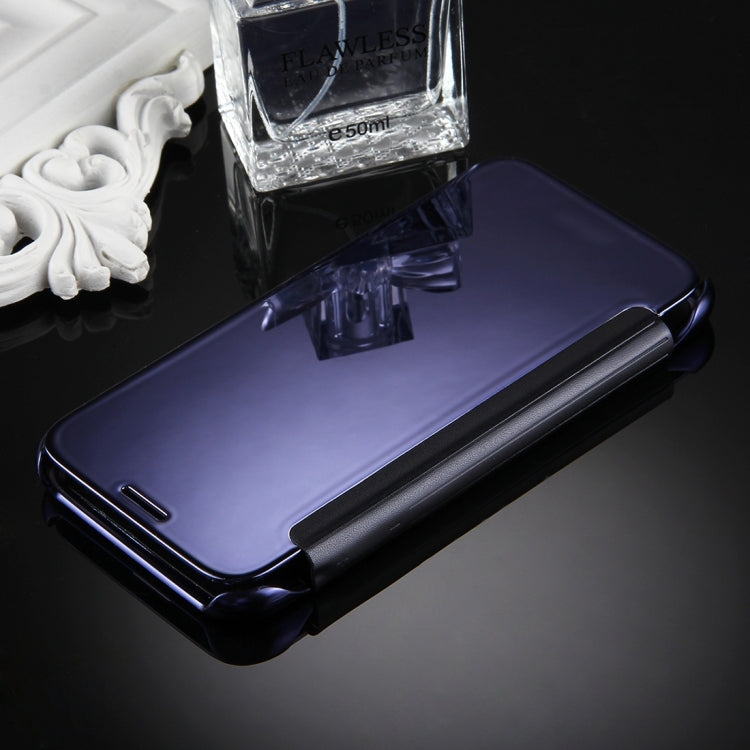 For Galaxy J5 (2017) / J530 (EU Version) Electroplating Mirror Horizontal Flip Leather Case