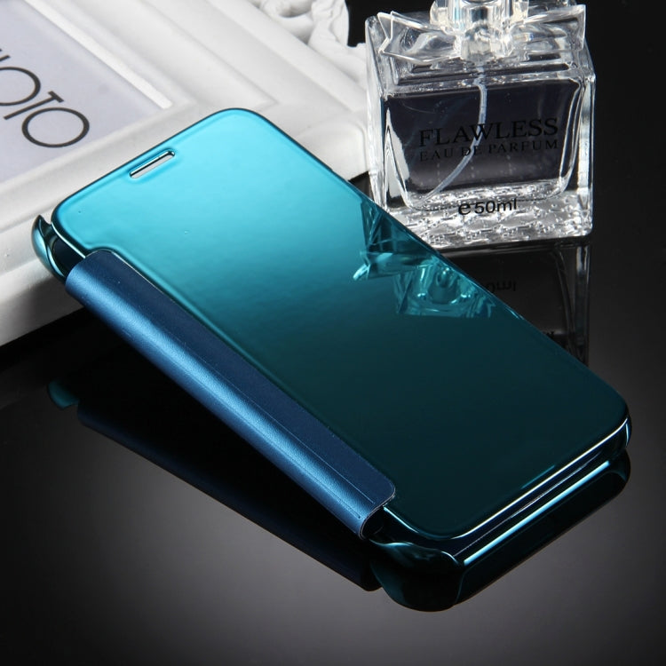 For Galaxy J5 (2017) / J530 (EU Version) Electroplating Mirror Horizontal Flip Leather Case