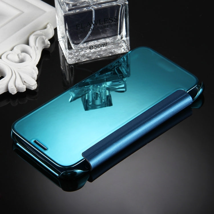 For Galaxy J5 (2017) / J530 (EU Version) Electroplating Mirror Horizontal Flip Leather Case