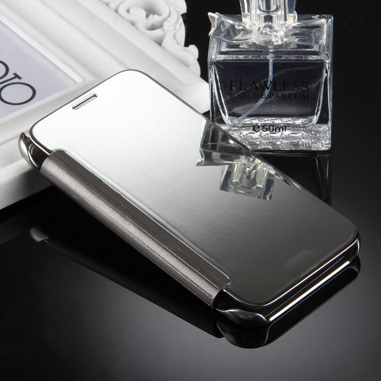 For Galaxy J5 (2017) / J530 (EU Version) Electroplating Mirror Horizontal Flip Leather Case