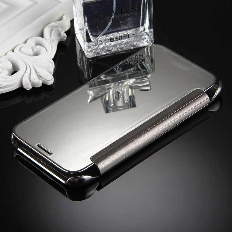 For Galaxy J5 (2017) / J530 (EU Version) Electroplating Mirror Horizontal Flip Leather Case
