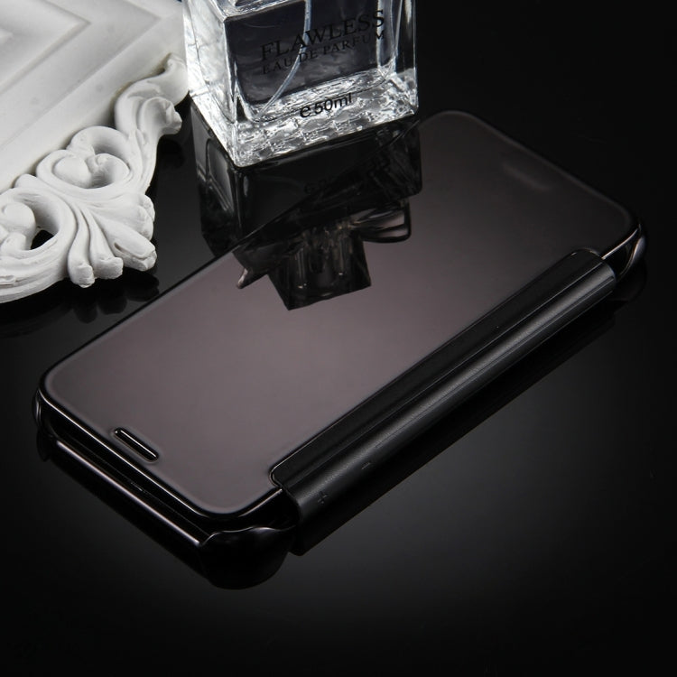 For Galaxy J7 (2017) / J730 (EU Version) Electroplating Mirror Horizontal Flip Leather Case