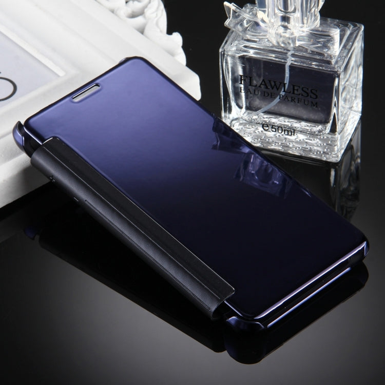 For Galaxy J5 (2017) (US Version) Electroplating Mirror Horizontal Flip Leather Case