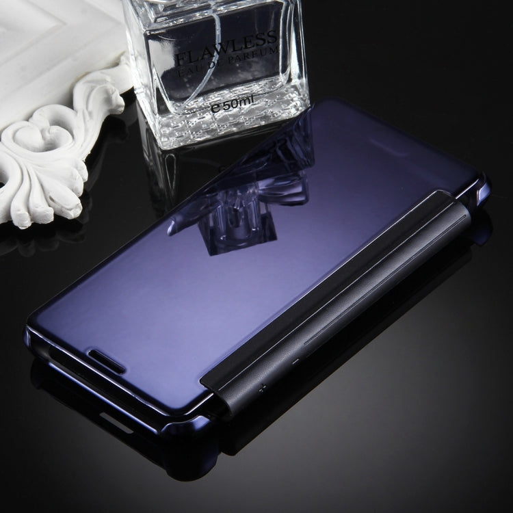 For Galaxy J5 (2017) (US Version) Electroplating Mirror Horizontal Flip Leather Case
