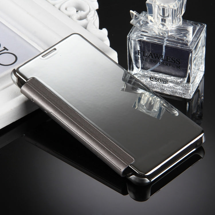 For Galaxy J5 (2017) (US Version) Electroplating Mirror Horizontal Flip Leather Case