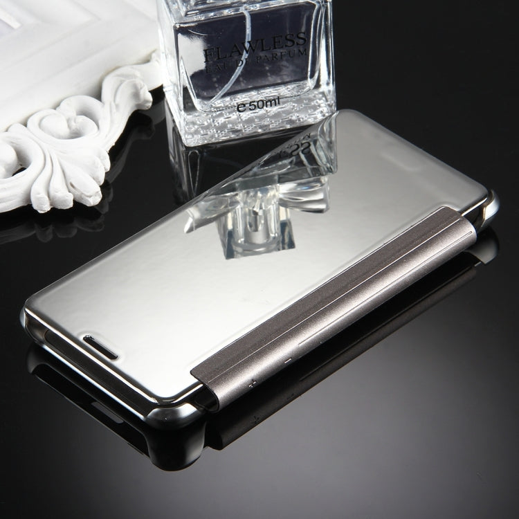 For Galaxy J5 (2017) (US Version) Electroplating Mirror Horizontal Flip Leather Case