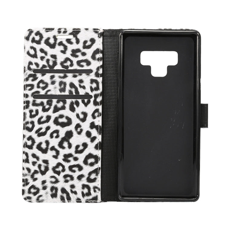 Leopard Pattern Horizontal Flip PU Leather Case for Galaxy Note 9, with Holder & Card Slot & Wallet