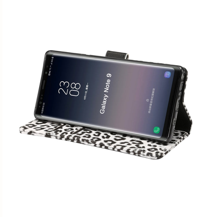 Leopard Pattern Horizontal Flip PU Leather Case for Galaxy Note 9, with Holder & Card Slot & Wallet