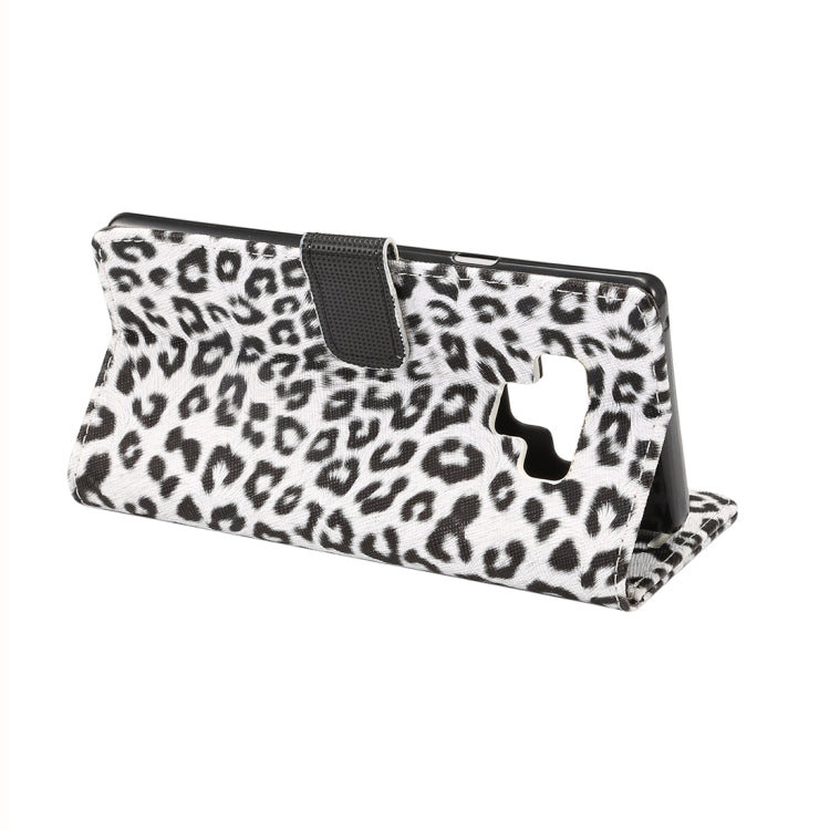 Leopard Pattern Horizontal Flip PU Leather Case for Galaxy Note 9, with Holder & Card Slot & Wallet