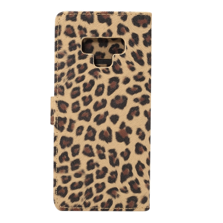 Leopard Pattern Horizontal Flip PU Leather Case for Galaxy Note 9, with Holder & Card Slot & Wallet