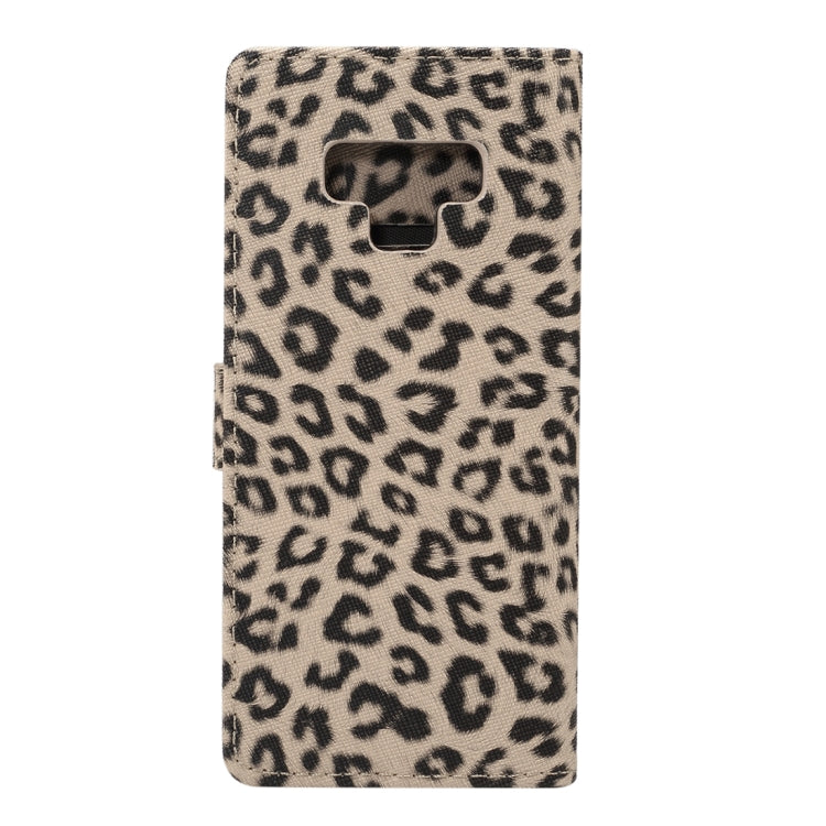 Leopard Pattern Horizontal Flip PU Leather Case for Galaxy Note 9, with Holder & Card Slot & Wallet