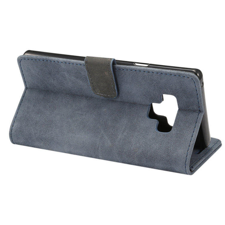 Sheep Bar Material Horizontal Flip PU Leather Case for Galaxy Note 9, with Holder & Card Slot & Wallet & Photo Frame