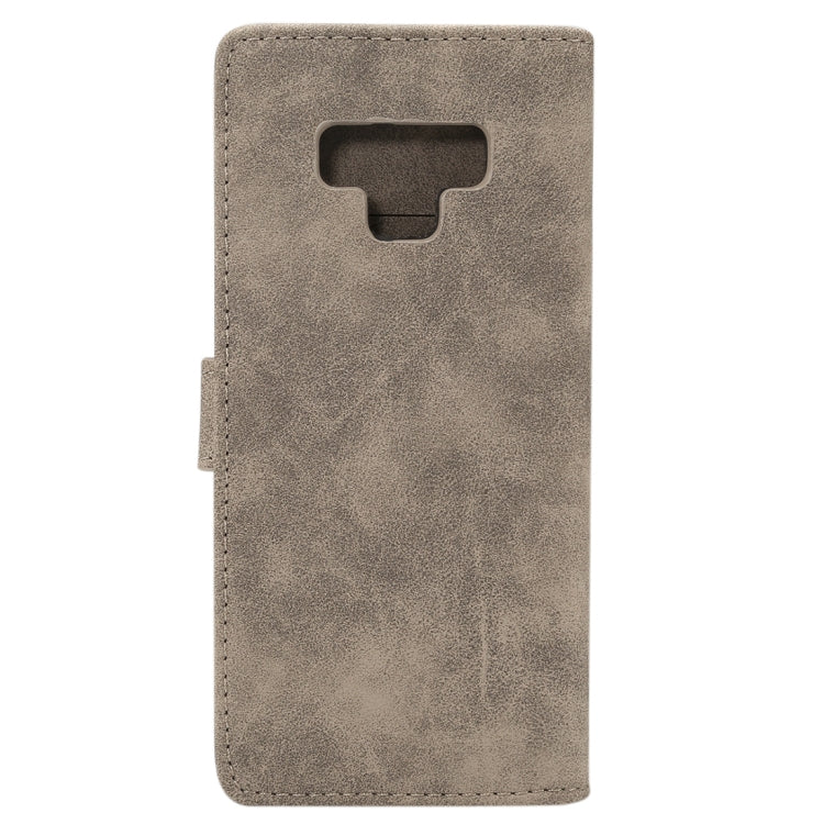 Sheep Bar Material Horizontal Flip PU Leather Case for Galaxy Note 9, with Holder & Card Slot & Wallet & Photo Frame