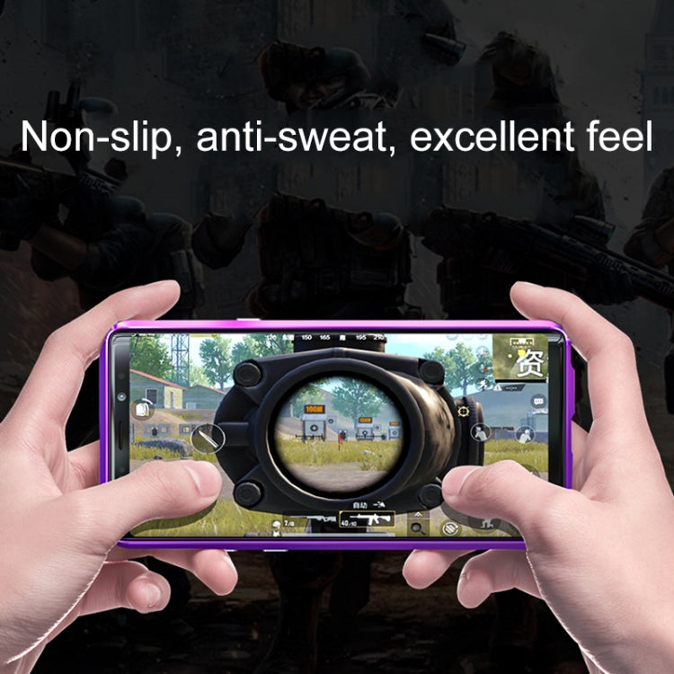 Ultra Slim Magnetic Adsorption Angular Frame Tempered Glass Magnet Flip Case for Galaxy Note9