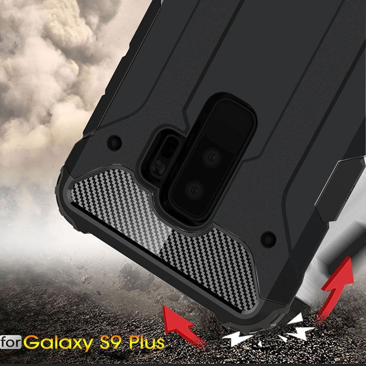For Galaxy S9+ TPU + PC 360 Degree Protection Shockproof Protective Back Case
