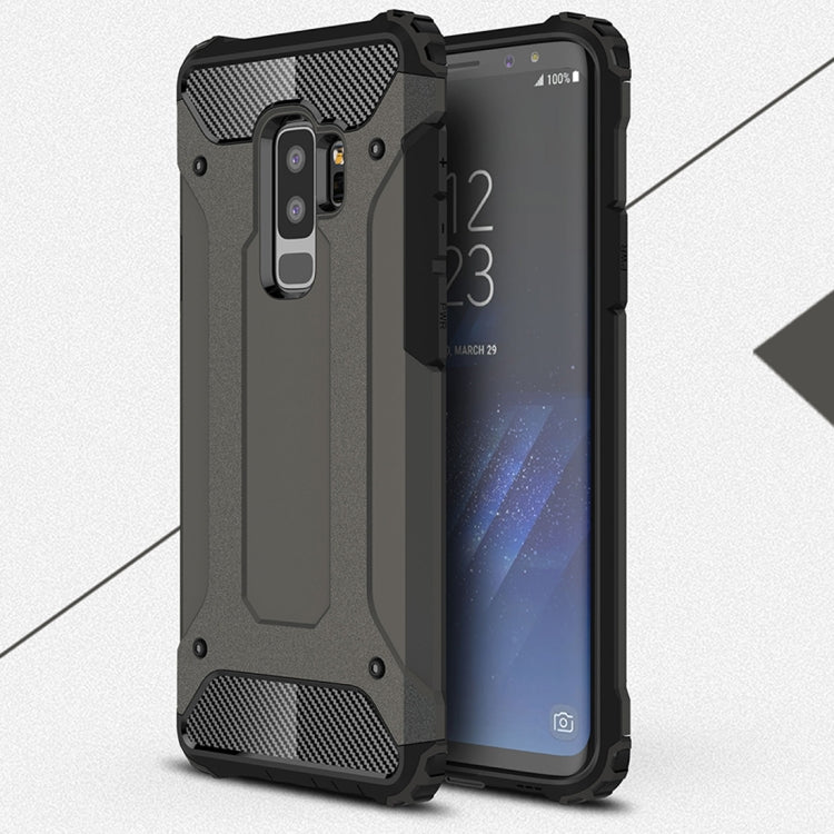 For Galaxy S9+ TPU + PC 360 Degree Protection Shockproof Protective Back Case