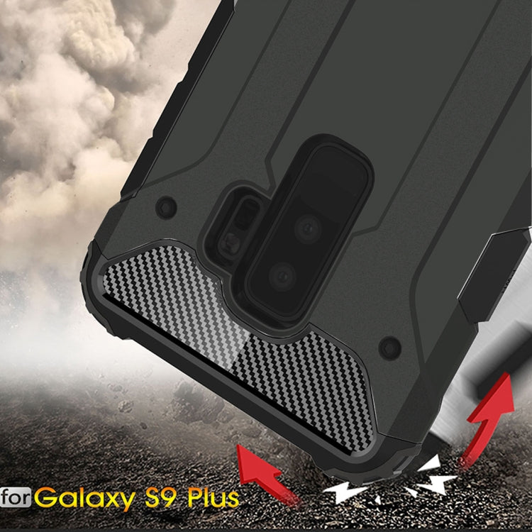 For Galaxy S9+ TPU + PC 360 Degree Protection Shockproof Protective Back Case