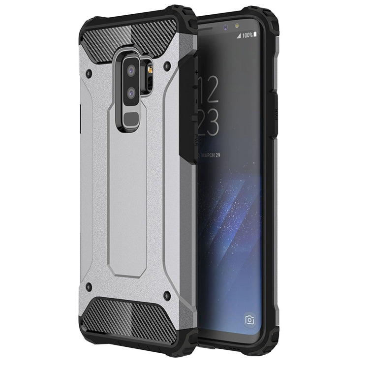 For Galaxy S9+ TPU + PC 360 Degree Protection Shockproof Protective Back Case