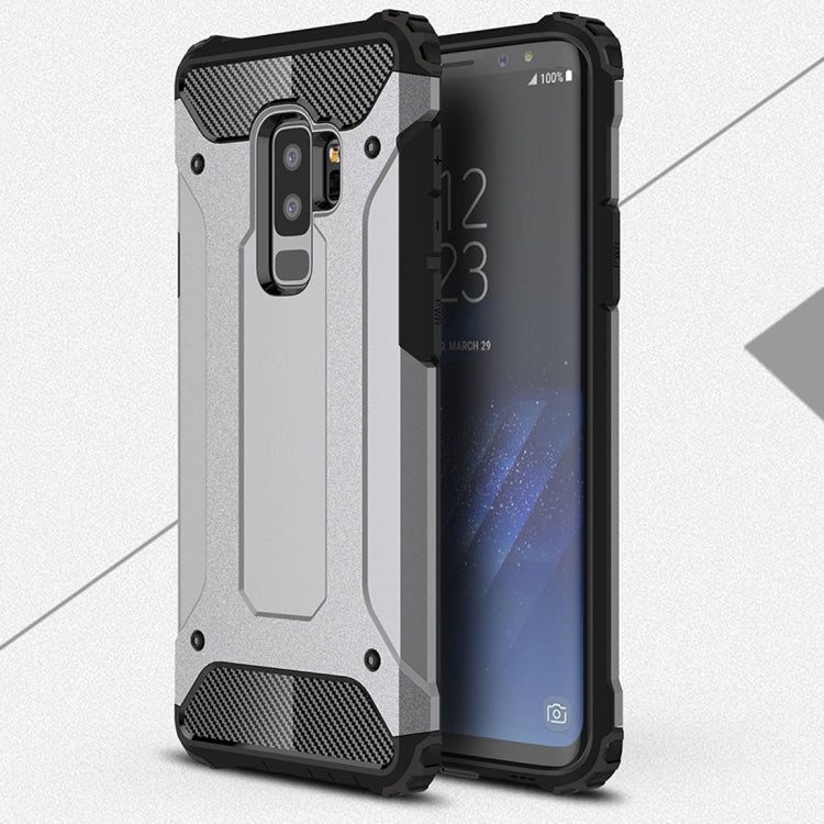 For Galaxy S9+ TPU + PC 360 Degree Protection Shockproof Protective Back Case