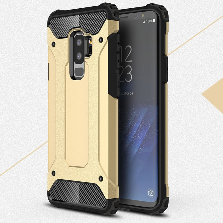 For Galaxy S9+ TPU + PC 360 Degree Protection Shockproof Protective Back Case