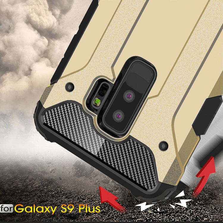 For Galaxy S9+ TPU + PC 360 Degree Protection Shockproof Protective Back Case