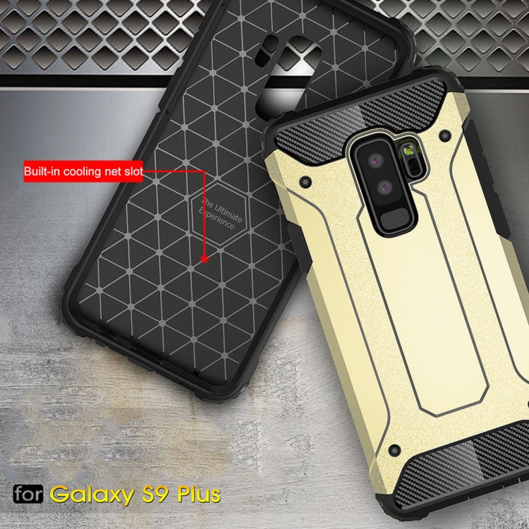 For Galaxy S9+ TPU + PC 360 Degree Protection Shockproof Protective Back Case