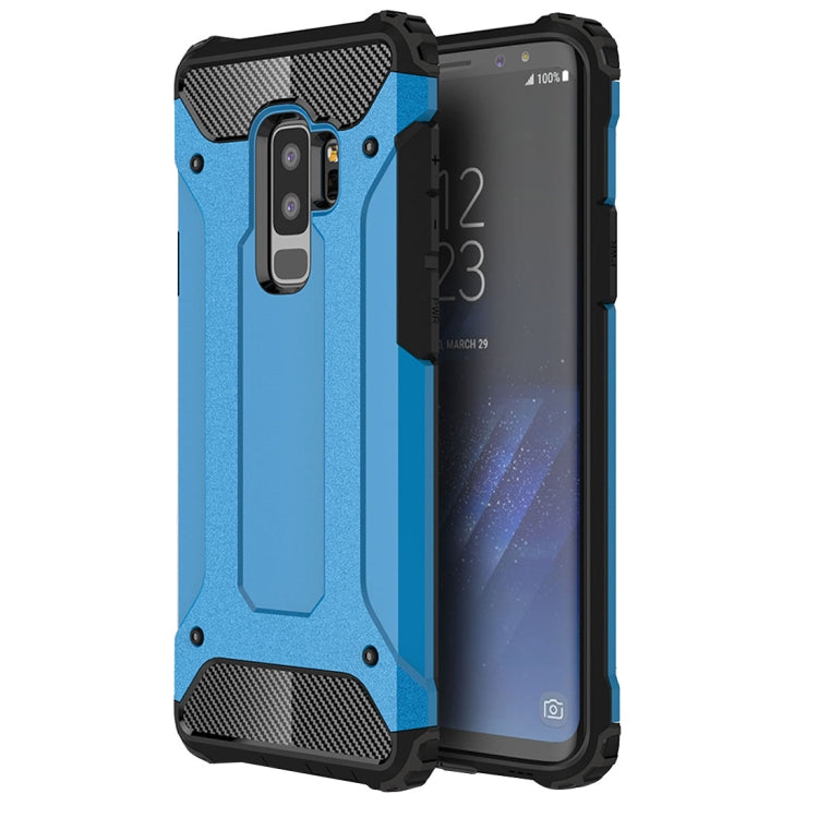 For Galaxy S9+ TPU + PC 360 Degree Protection Shockproof Protective Back Case