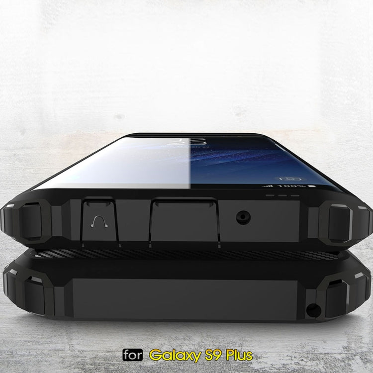 For Galaxy S9+ TPU + PC 360 Degree Protection Shockproof Protective Back Case