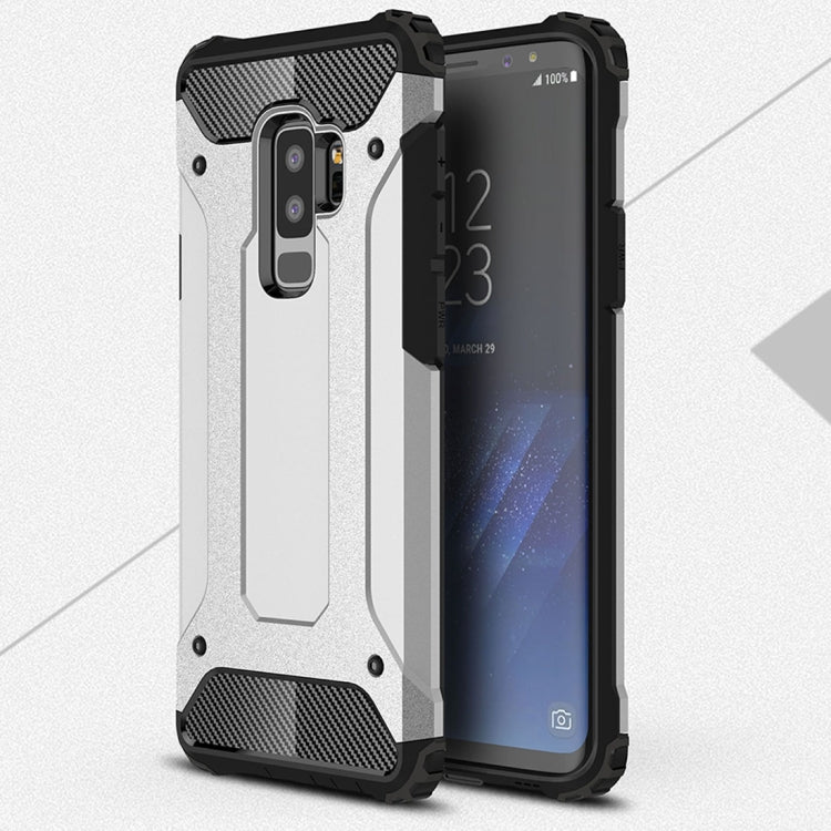 For Galaxy S9+ TPU + PC 360 Degree Protection Shockproof Protective Back Case