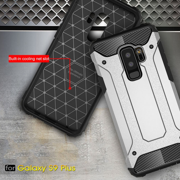 For Galaxy S9+ TPU + PC 360 Degree Protection Shockproof Protective Back Case