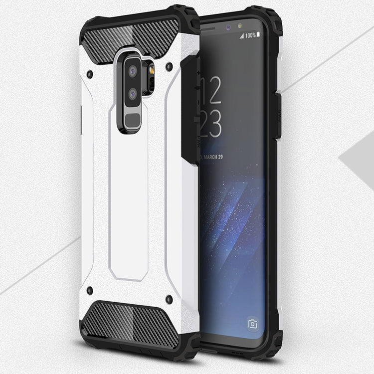 For Galaxy S9+ TPU + PC 360 Degree Protection Shockproof Protective Back Case