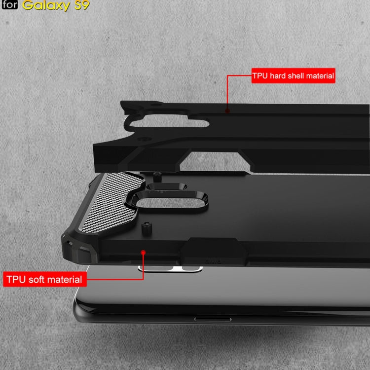 For Galaxy S9 TPU + PC 360 Degree Protection Shockproof Protective Back Case