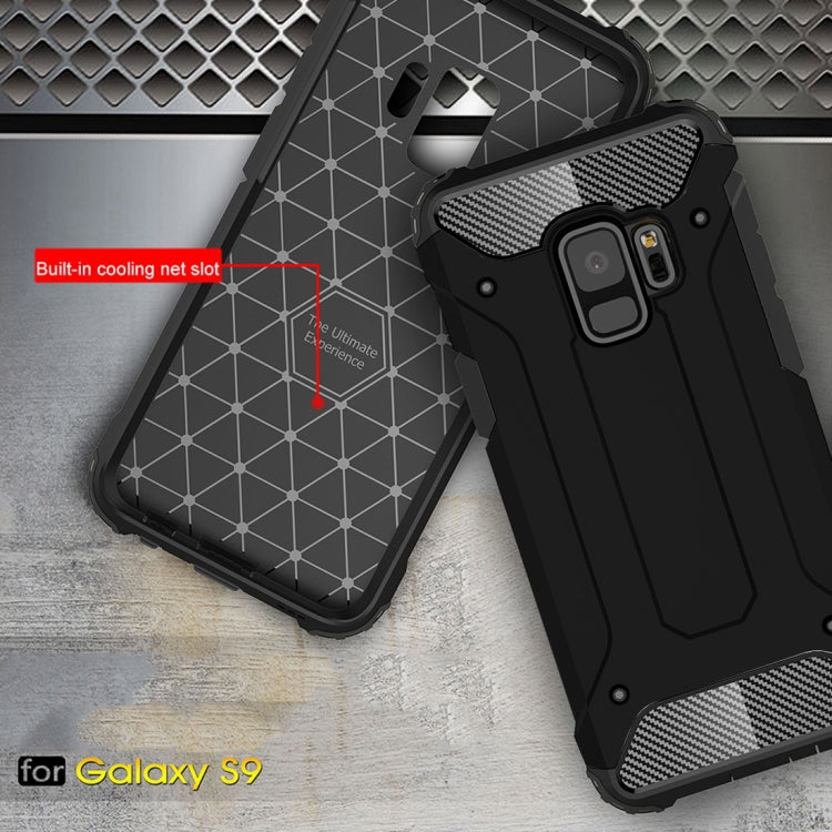For Galaxy S9 TPU + PC 360 Degree Protection Shockproof Protective Back Case