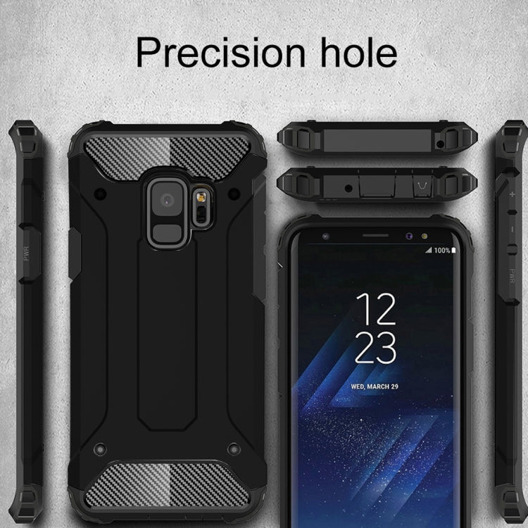 For Galaxy S9 TPU + PC 360 Degree Protection Shockproof Protective Back Case
