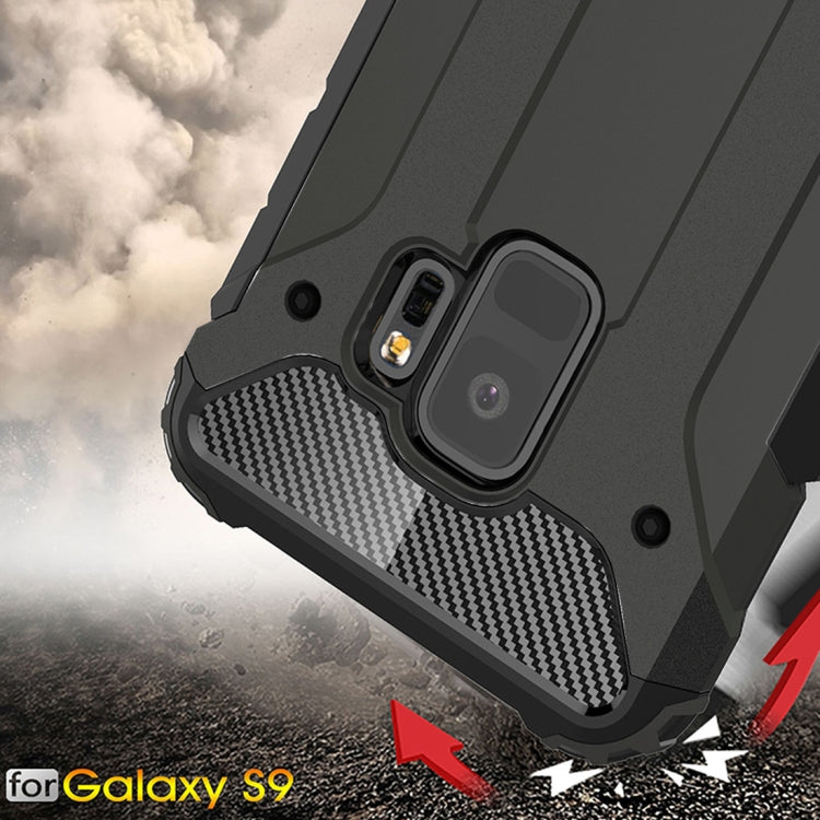 For Galaxy S9 TPU + PC 360 Degree Protection Shockproof Protective Back Case