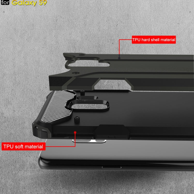 For Galaxy S9 TPU + PC 360 Degree Protection Shockproof Protective Back Case