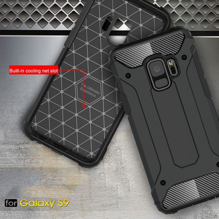 For Galaxy S9 TPU + PC 360 Degree Protection Shockproof Protective Back Case