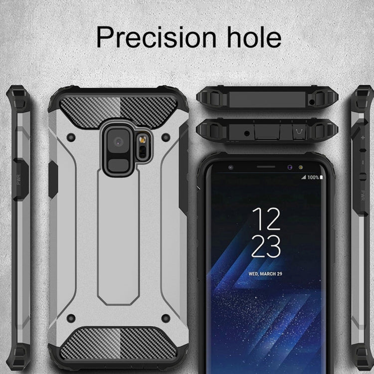 For Galaxy S9 TPU + PC 360 Degree Protection Shockproof Protective Back Case