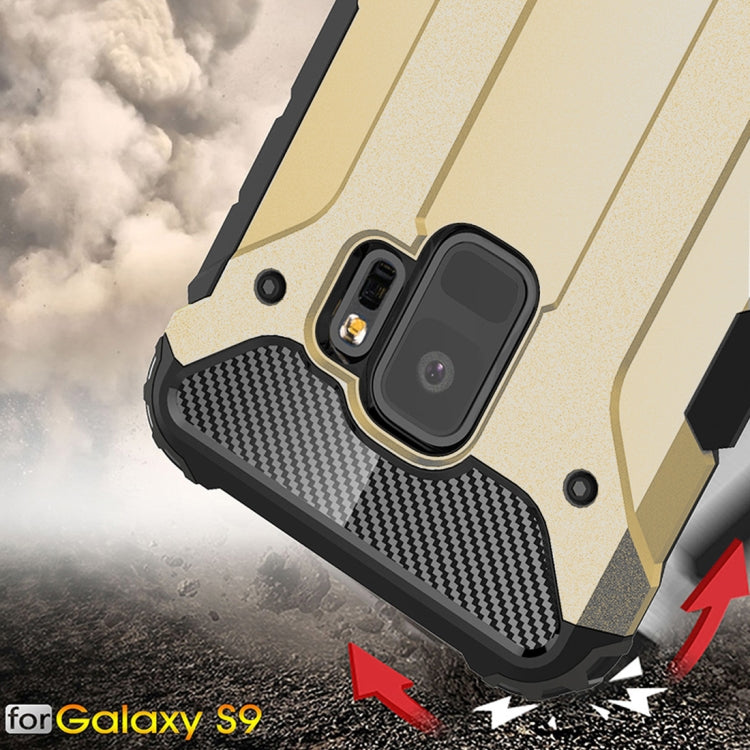 For Galaxy S9 TPU + PC 360 Degree Protection Shockproof Protective Back Case