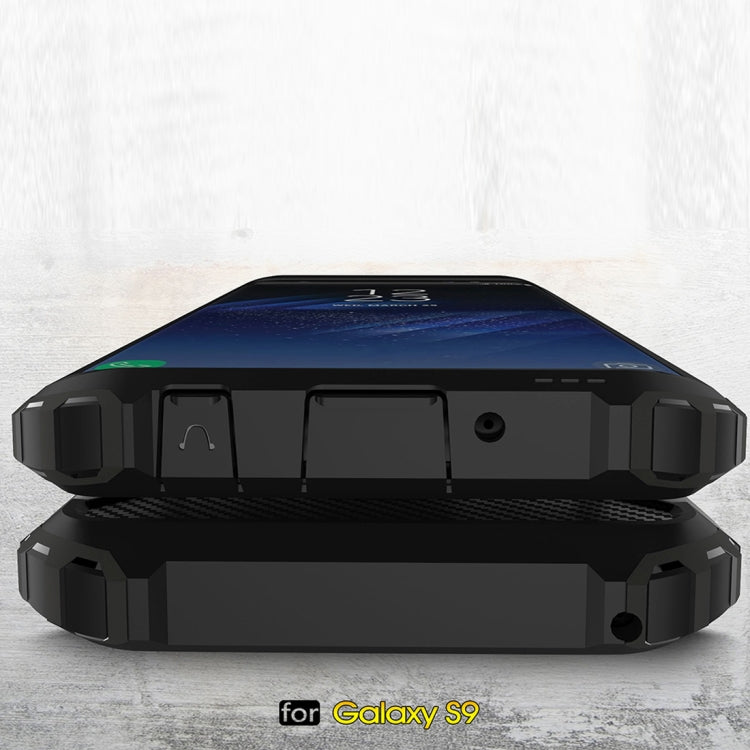 For Galaxy S9 TPU + PC 360 Degree Protection Shockproof Protective Back Case