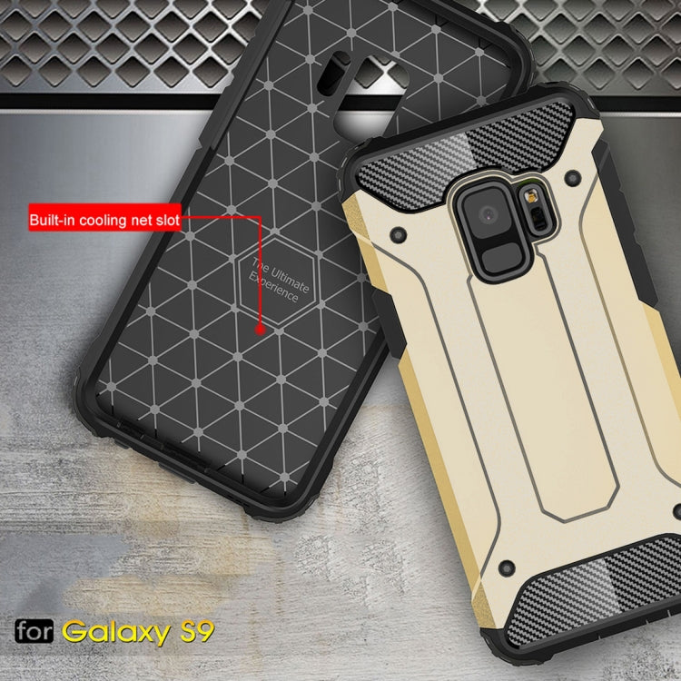 For Galaxy S9 TPU + PC 360 Degree Protection Shockproof Protective Back Case
