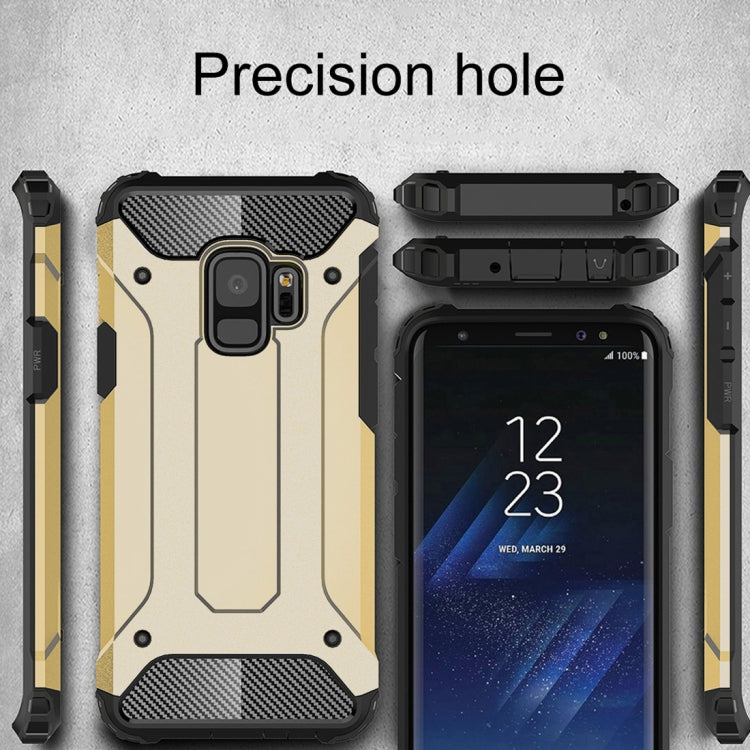 For Galaxy S9 TPU + PC 360 Degree Protection Shockproof Protective Back Case