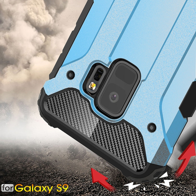 For Galaxy S9 TPU + PC 360 Degree Protection Shockproof Protective Back Case