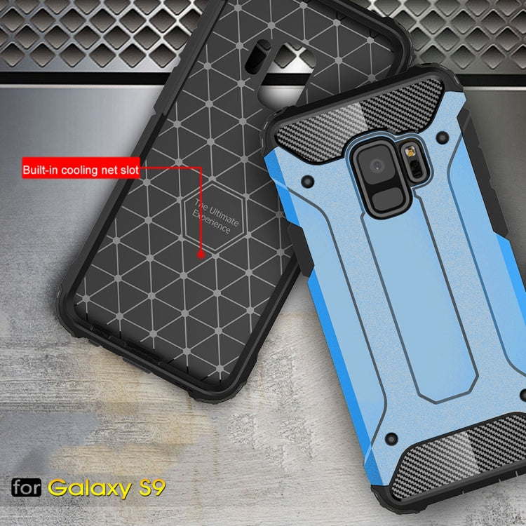 For Galaxy S9 TPU + PC 360 Degree Protection Shockproof Protective Back Case