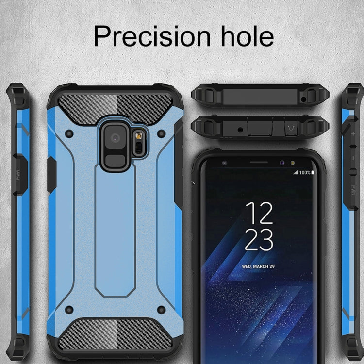 For Galaxy S9 TPU + PC 360 Degree Protection Shockproof Protective Back Case