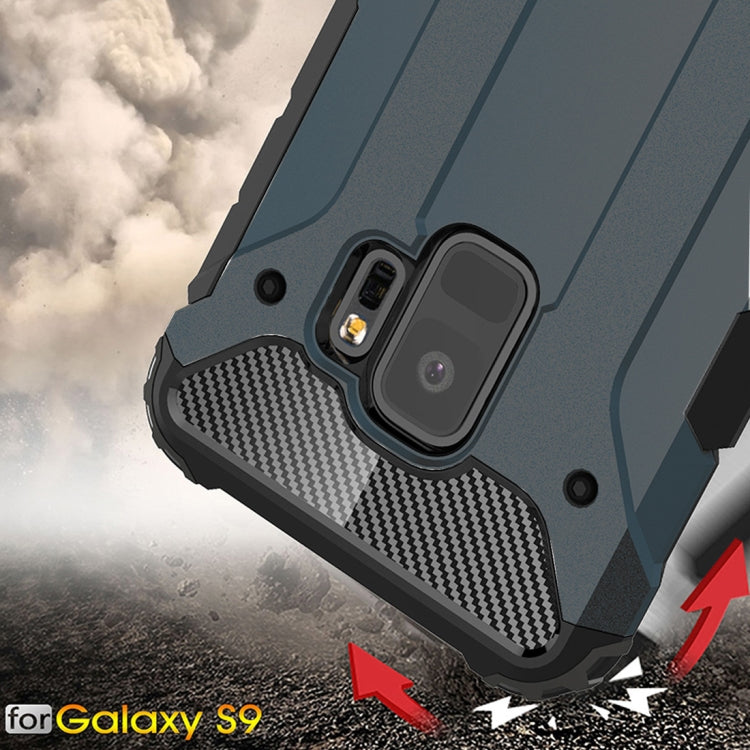 For Galaxy S9 TPU + PC 360 Degree Protection Shockproof Protective Back Case